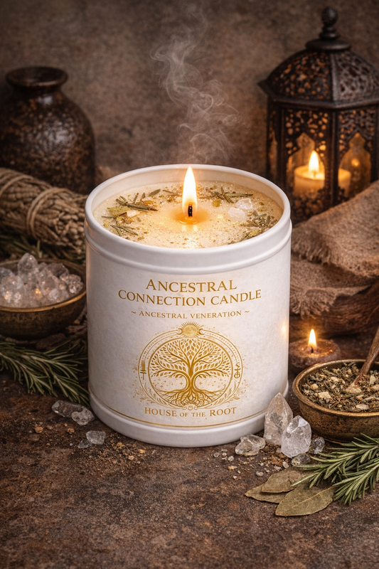 Ancestral Connection Ritual Candle | Ancestral Veneration | House of the Root™