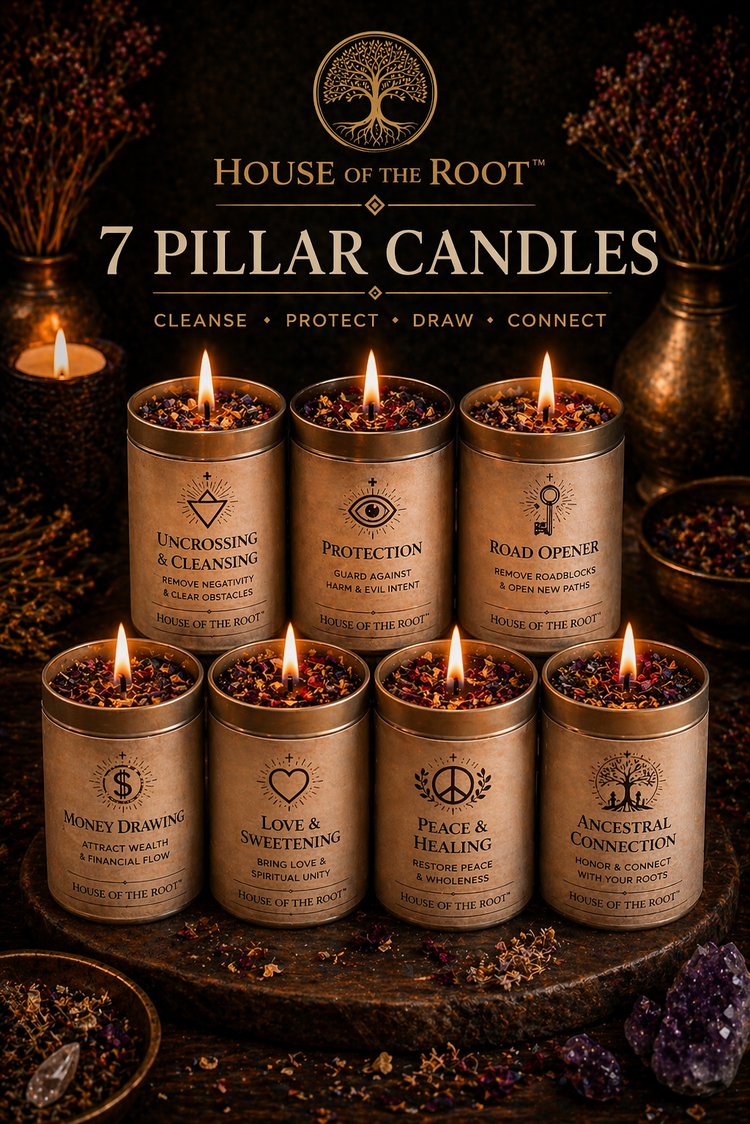 Seven pillar candles